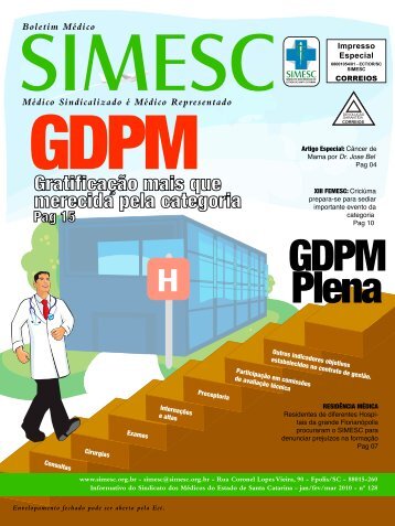 GDPM Plena - Sindicato dos Médicos do Estado de Santa Catarina