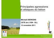 1.Principales agressions et attaques du beton