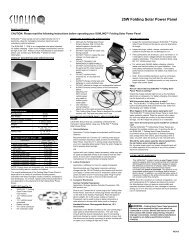 25W Folding Solar Power Panel - Compass Energy Solutions