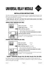 UNIVERSAL RELAY MODULE - Castle Care-Tech