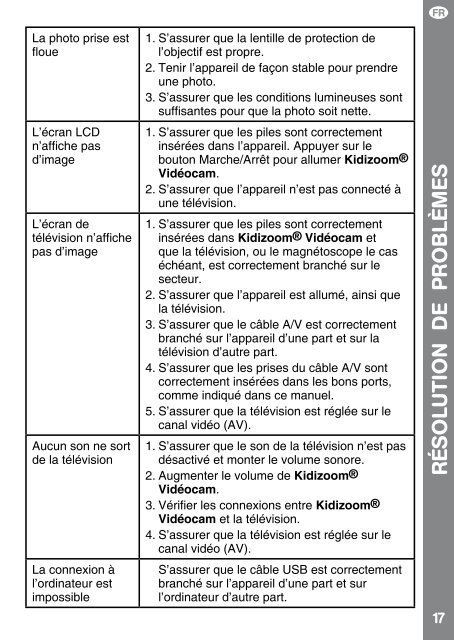 Manuel d'utilisation Bedienungsanleitung Manual de ... - VTech