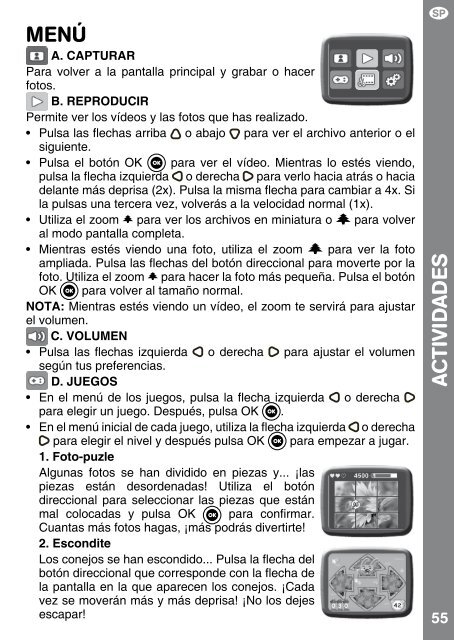 Manuel d'utilisation Bedienungsanleitung Manual de ... - VTech