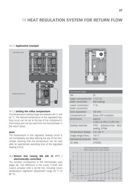 PUMPENGRUPPEN Technische Information für Montage und - Cosmo