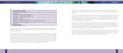 Co-Operative School Evaluation Project (File Format PDF 550KB)