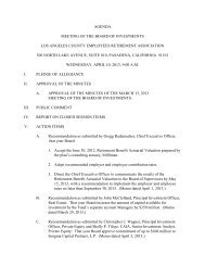 BOI Agenda and Minutes 4-10-13 - LACERA