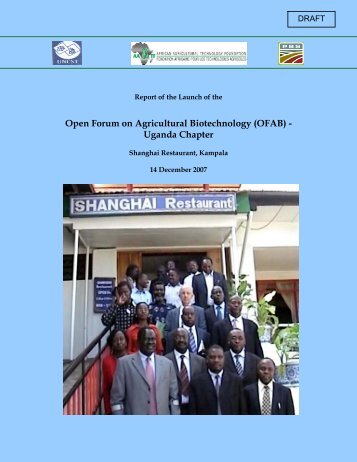 Open Forum on Agricultural Biotechnology (OFAB) - Uganda Chapter
