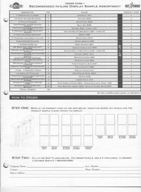 Grabery Display Order Form.pdf - DSC Window Fashions