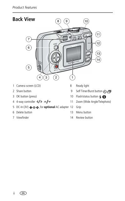 Kodak Easyshare CX7430 zoom digital camera - Foto Source ...