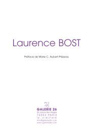 Laurence BOST - Galerie 26