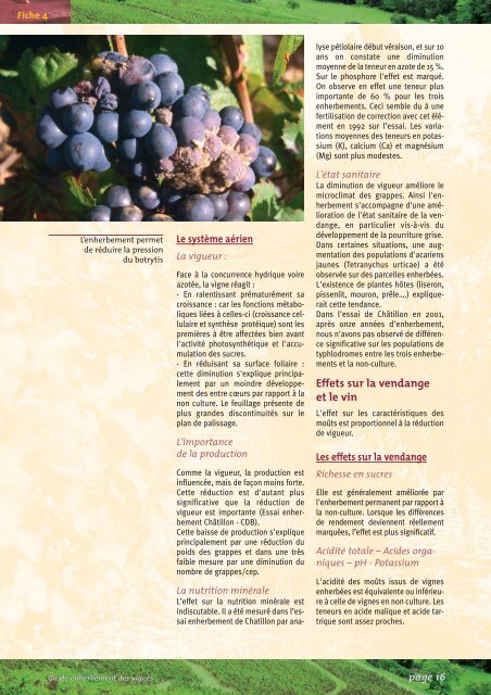 Guide enherbement - Chambres d'Agriculture de RhÃ´ne-Alpes