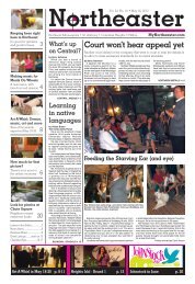 Criquette, friend take a stroll - Northeaster Newspaper