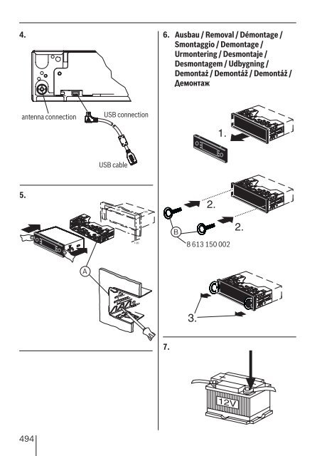 Car Radio SD USB MP3 WMA Brisbane  SD48 Victoria ... - Blaupunkt