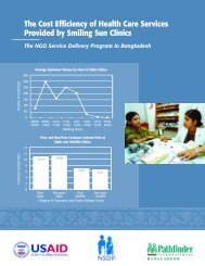 The Cost Efficiency of Health Care Services Provided by Smiling ...