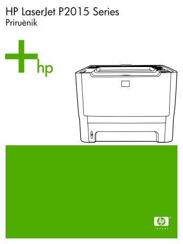 HP LaserJet P2015 Series Printer User Guide - HRWW