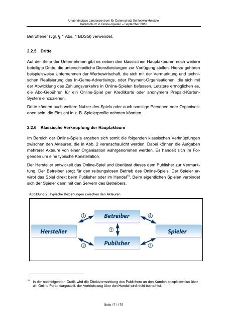 DOS – Datenschutz in Online-Spielen - Unabhängiges ...