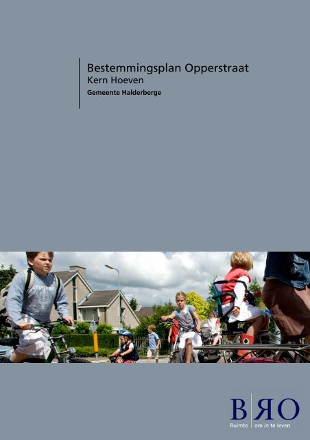Bestemmingsplan toelichting en voorschriften ontwerp - Gemeente ...