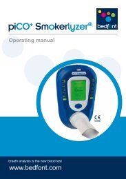 piCO+ SmokerlyzerÂ® - Bedfont Scientific