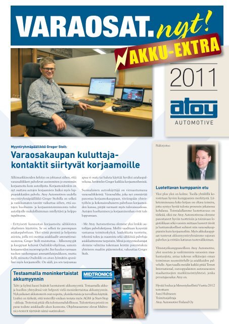 AKKU-EXTRA - Atoy Automotive Finland Oy