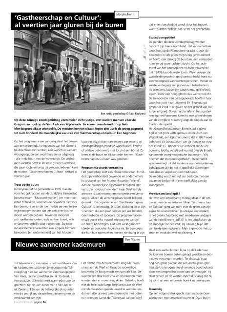 Download de hele krant - Binnenstadskrant