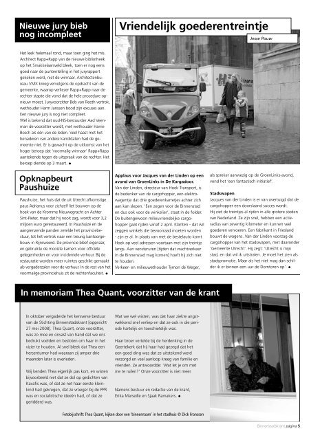 Download de hele krant - Binnenstadskrant