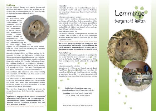 Lemminge - Nager Info
