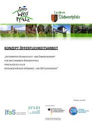 konzept öffentlichkeitsarbeit - Kreisverwaltung Südwestpfalz