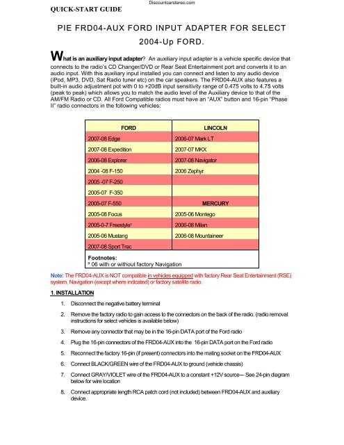 Wiring Diagram For Car Stereo from img.yumpu.com