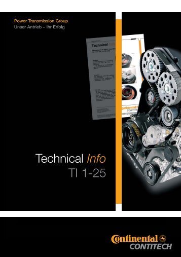 Technical Info 1-25 - ContiTech AG