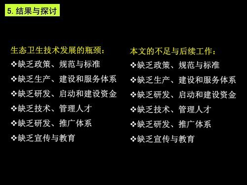 ç”Ÿæ€å«ç”ŸæŠ€æœ¯çš„åŒºåŸŸå¤åˆç”Ÿæ€æ•ˆç›Šï¼š - EcoSanRes