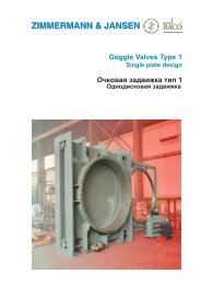 Design features of goggle valves type 1 - Z&J Technologies GmbH