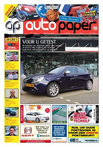 VOOr u GETEST - Autopaper