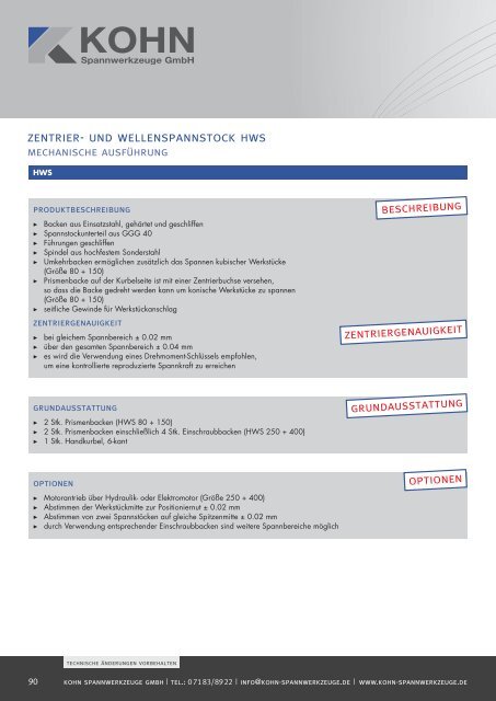 Wir sorgen für Spannung - ToolSpann