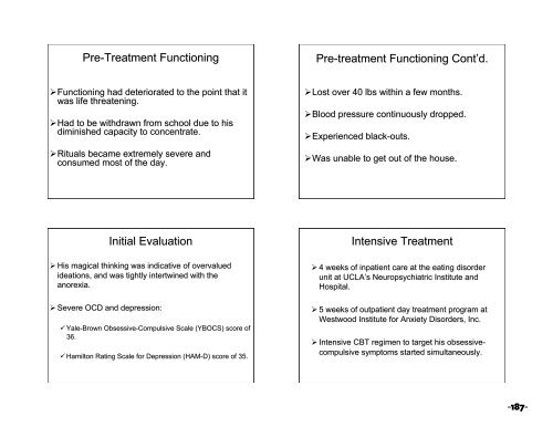 perfectionism and - Obsessive-Compulsive Foundation