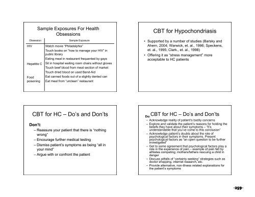 perfectionism and - Obsessive-Compulsive Foundation