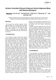 Surface Controlled 8-Domain Patterned Vertical Alignment Mode ...