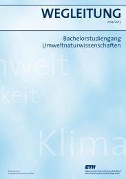Wegleitung [PDF] - ETH - ETH ZÃ¼rich