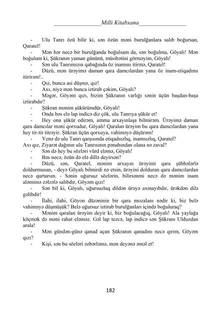Seçilmiş əsərləri - Azərbaycan Milli Kitabxanası