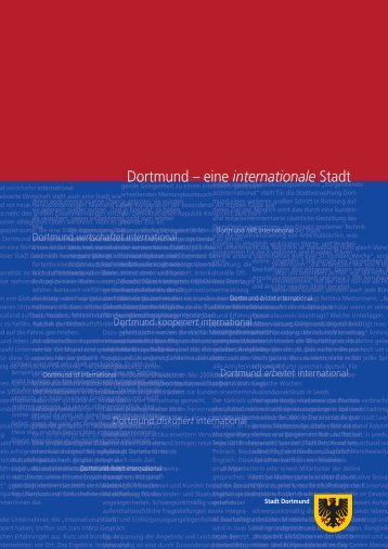 Dortmund – eine internationale Stadt - Dortmund.de