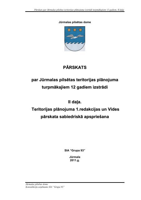 pdf / 3.2 MB - JÅ«rmalas pilsÄ“tas paÅ¡valdÄ«ba