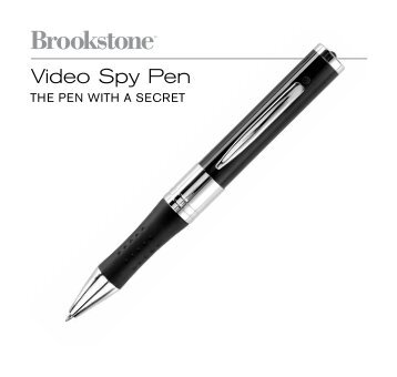 Video Spy Pen - Brookstone