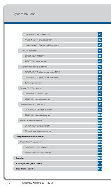 Katalog 2011/2012 - Dremel