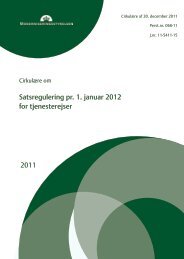 2011 Satsregulering pr. 1. januar 2012 for tjenesterejser - Health