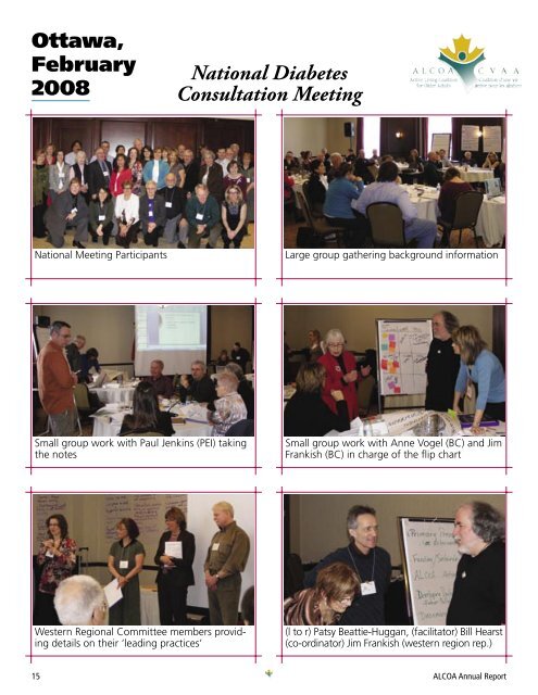 2007 / 2008 - Active Living Coalition for Older Adults