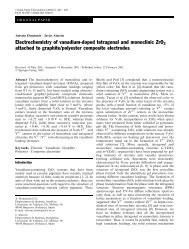 Electrochemistry of vanadium-doped tetragonal and ... - Springer