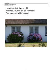 Landsbylokalplan nr. 53, Almsted, Hundslev og ... - Sønderborg.dk