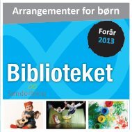 Arrangementer for børn - Kulturfokus