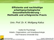 Univ. Prof. Dr. K. Wolfgang Kallus