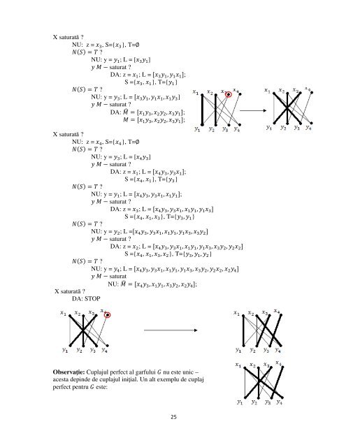 LecÅ£ii complementare de teoria grafurilor