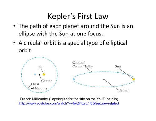 Projectile and Satellite Motion - Fgamedia.org