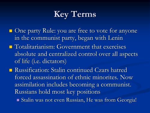 Russian Revolution PowerPoint presentation (.pdf)